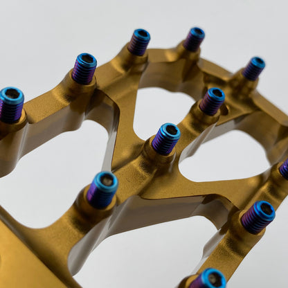 Titanium Elite Foot Peg Screws (Collective) - Howling Moto