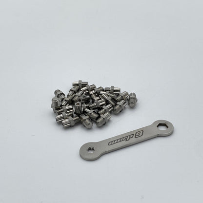 Titanium Elite Foot Peg Screws (Collective) - Howling Moto