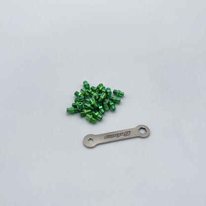 Titanium Elite Foot Peg Screws (Collective) - Howling Moto