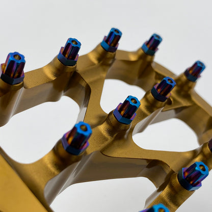 Titanium Elite Foot Peg Screws (Collective) - Howling Moto