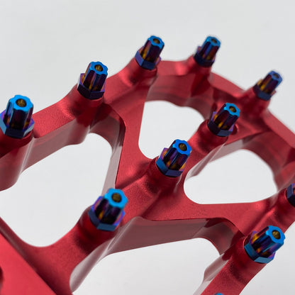 Titanium Elite Foot Peg Screws (Collective) - Howling Moto