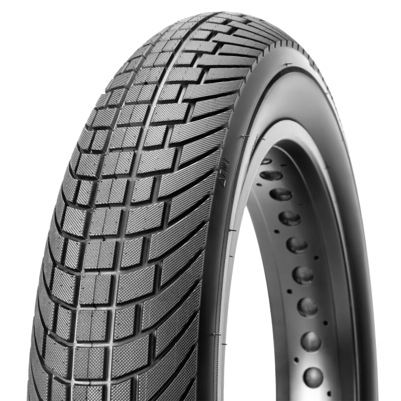 Hycline Echelon e-bike and fat bike tire with rugged tread design for off-road riding and durability.