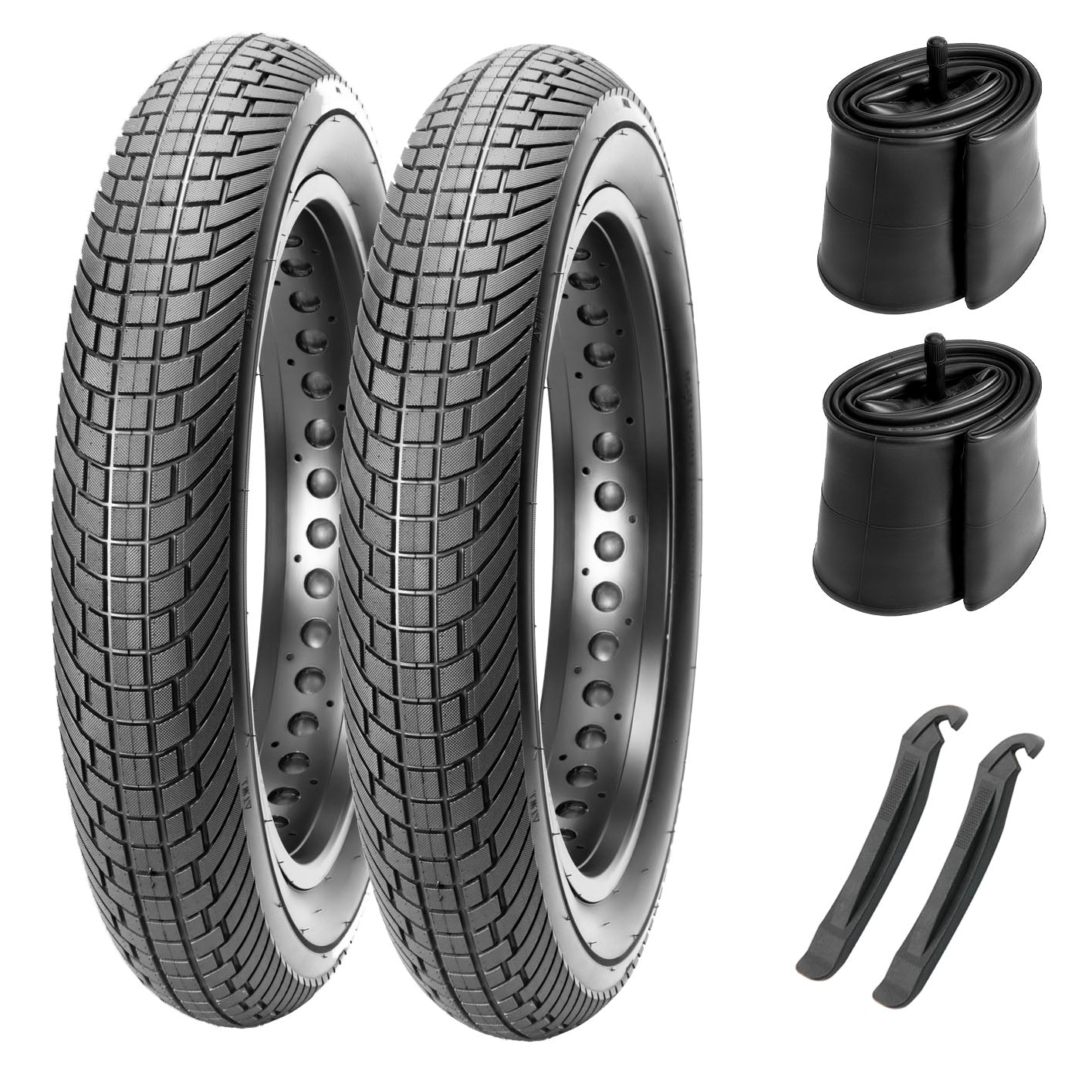 Hycline Echelon E-bike and fat bike tire with rugged tread and durable rubber suitable for off-road cycling.