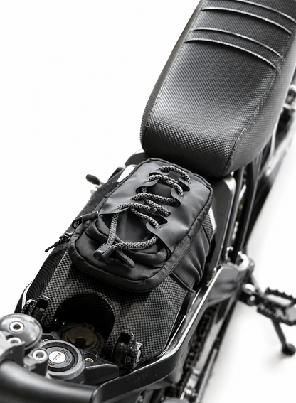 E-Bike Battery Storage Bag / Seat Pouch | Universal E-Moto Storage for Surron, Talaria, Tuttio & More