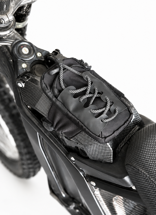 E-Bike Battery Storage Bag / Seat Pouch | Universal E-Moto Storage for Surron, Talaria, Tuttio & More