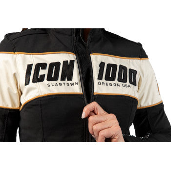 ICON Women's Hella 4™ Jacket - Black - 2XL 2822-1681 - Howling Moto