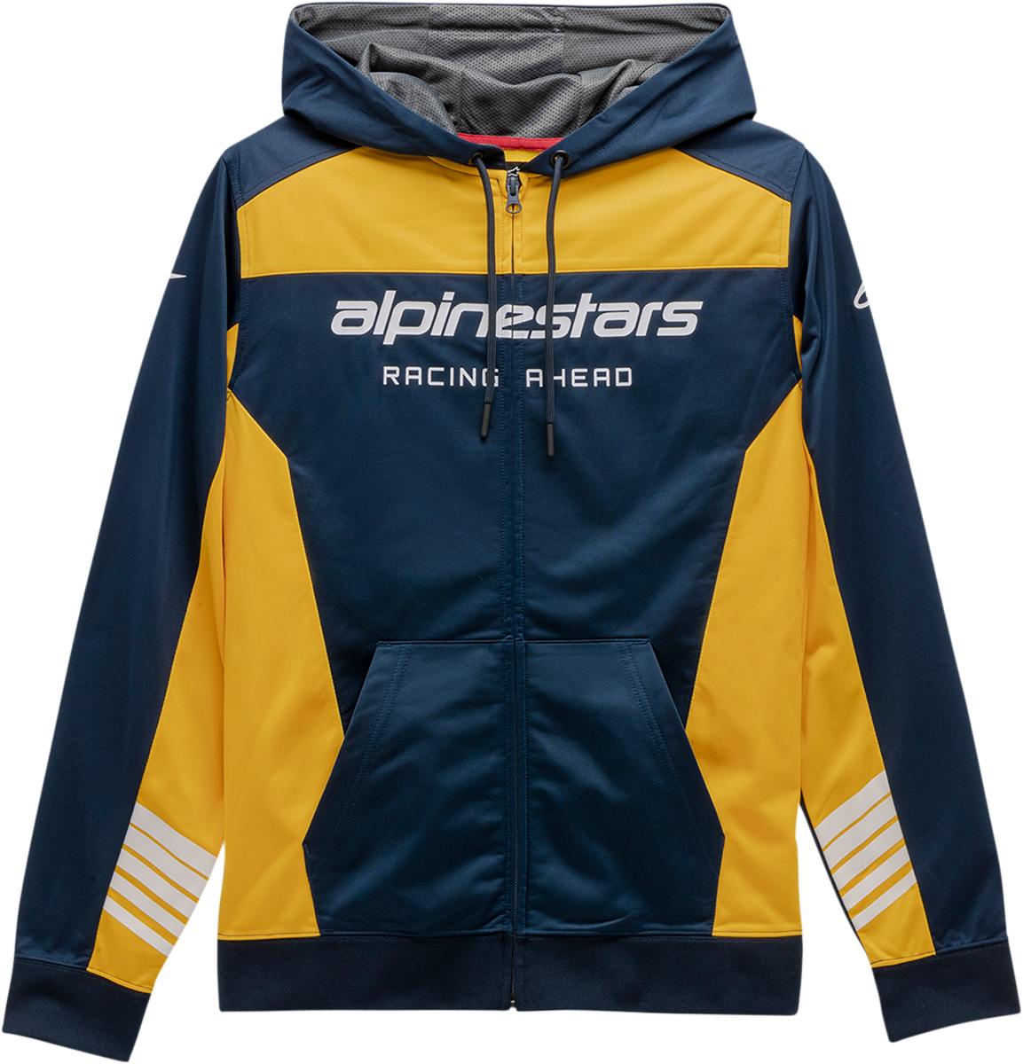 ALPINESTARS Sessions II Fleece - Navy/Gold - XL 1230531007059XL - Howling Moto