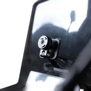 Bill's Exhausts SP CONNECT phone mount with GPS cradle for secure attachment and easy access to smartphone navigation.