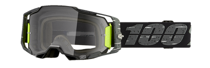 100% Armega Goggles - Antibia - Clear 50004-00021 - Howling Moto