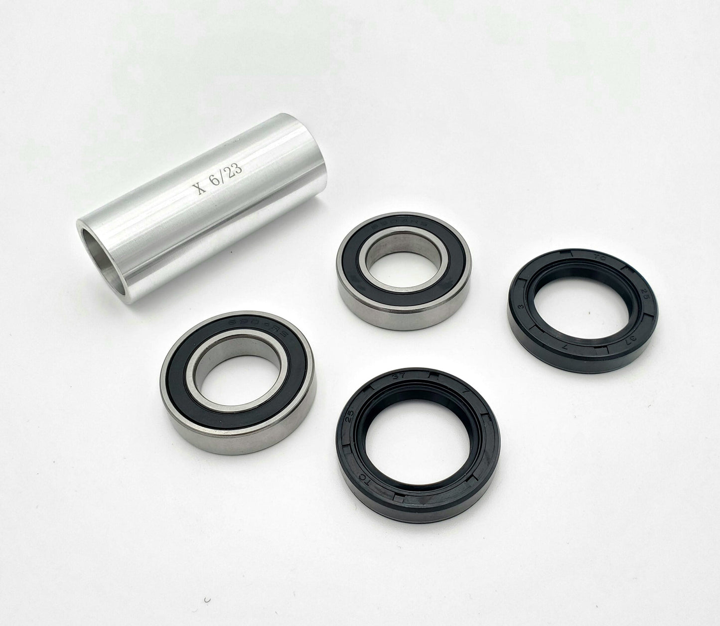Warp 9 Hub wheel bearing rebuild kit for Surron Ultra Bee, Light Bee, Talaria MX3, MX4, and XXX e-mountain bikes.