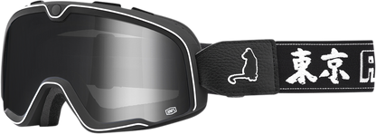 100% Barstow Goggles - Roar Japan - Flash Silver 50000-00005 - Howling Moto