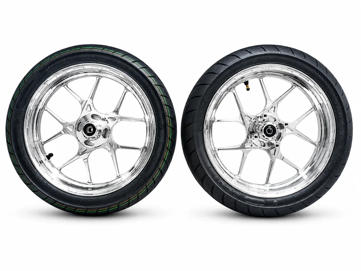 CNC Chrome Wheel Set