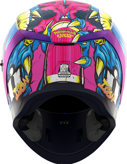 Blue ICON Airform™ Kryola Kreep MIPS® helmet in 3XL size, featuring aerodynamic design and adjustable straps.