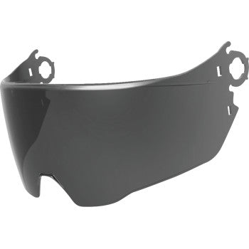 Bill's Exhausts ICON Elsinore™ MX Shield in Limo Black, a replacement helmet part with a sleek, tinted visor.