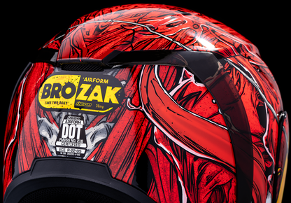 ICON Airform™ Helmet - MIPS® - Brozak - Red - XS 0101-14937 - Howling Moto
