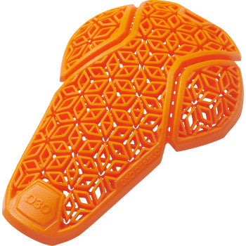 ICON D3O Diablo L2 knee and elbow guards by Bill's Exhausts, showing protective armor and adjustable straps.