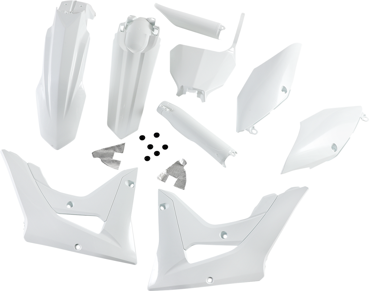 ACERBIS Full Replacement Body Kit - White 2645470002 - Howling Moto