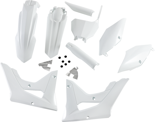 ACERBIS Full Replacement Body Kit - White 2645470002 - Howling Moto