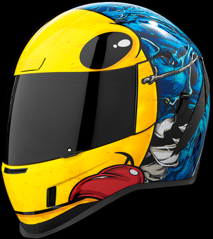 Blue ICON Airform™ Helmet with MIPS® technology in small size, featuring sleek design and adjustable straps.