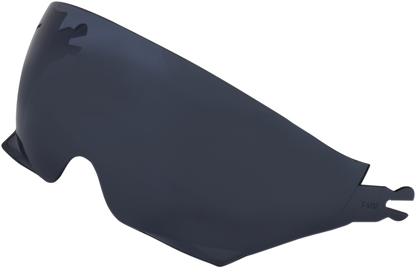 Bill's Exhausts AFX FX-142/FX-143 helmet inner shield in smoke, showing a clear, tinted protective visor for motorcycle helmets.