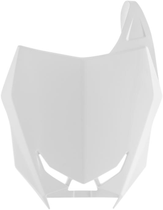 ACERBIS Front Number Plate - White 2686480002 - Howling Moto