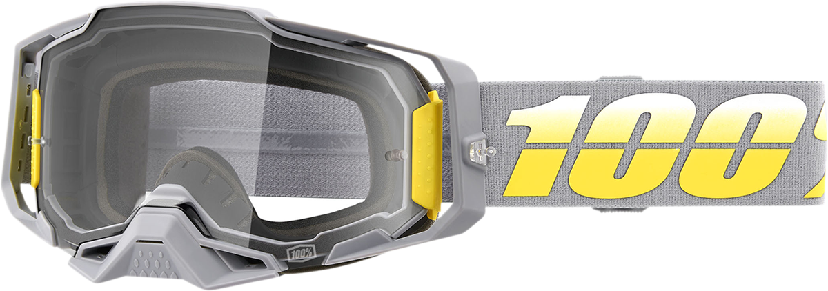 100% Armega Goggles - Complex - Clear 50004-00006 - Howling Moto