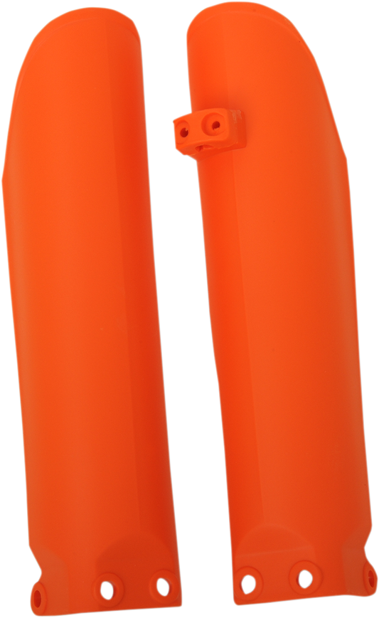 ACERBIS Lower Fork Covers for Inverted Forks - '16 Orange 2319635226 - Howling Moto
