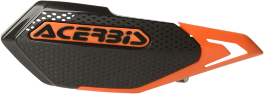 ACERBIS Black/Orange X-Elite Handguards 2856895229 - Howling Moto