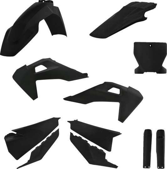 ACERBIS Full Replacement Body Kit - Black/Metallic 2726557440 - Howling Moto