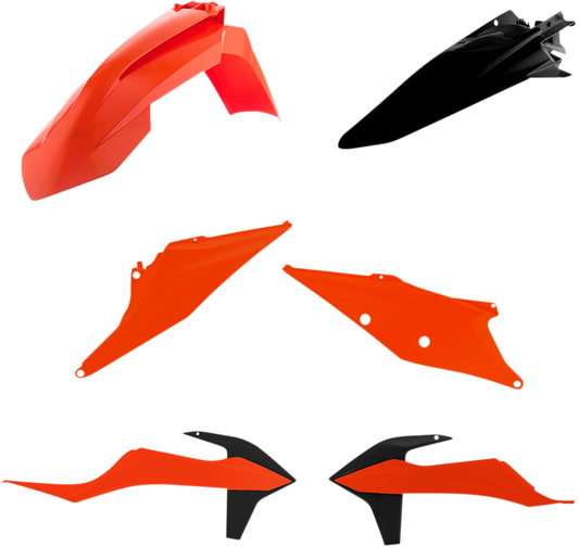Acerbis standard replacement body kit for motorcycles, featuring OEM parts with aerodynamic design and durable construction.