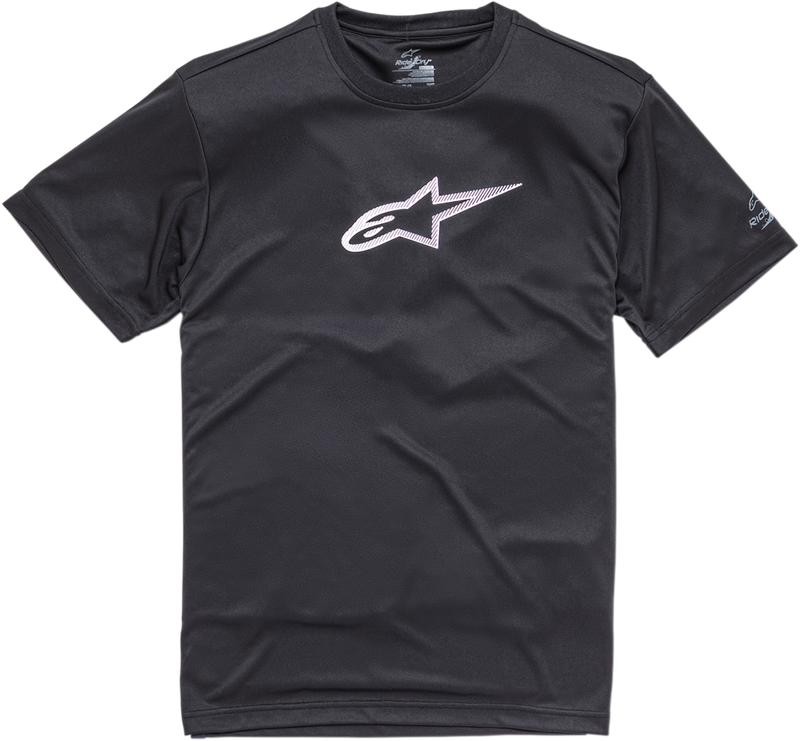 ALPINESTARS Tech Ageless Performance T-Shirt - Black - Large 11397300010L - Howling Moto