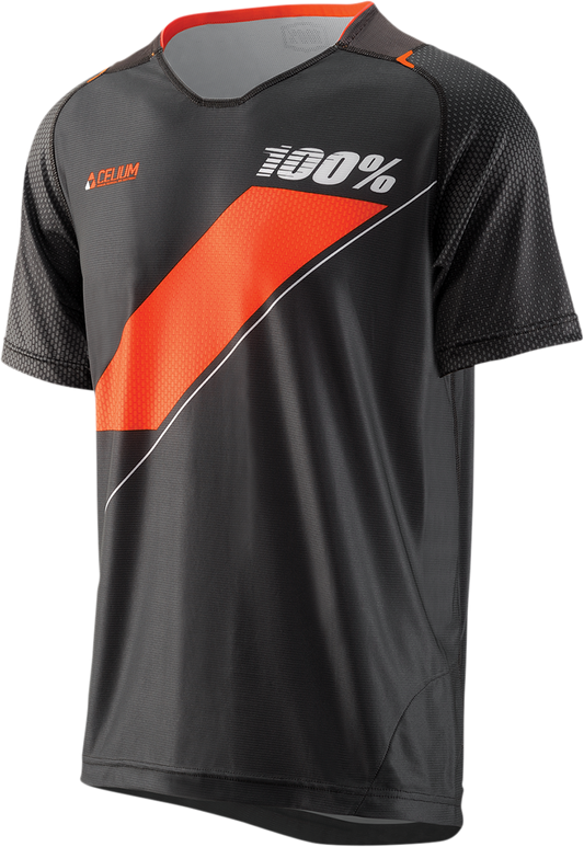 100% Celium Jersey - Short-Sleeve - Gray - Small 41202-007-10 - Howling Moto