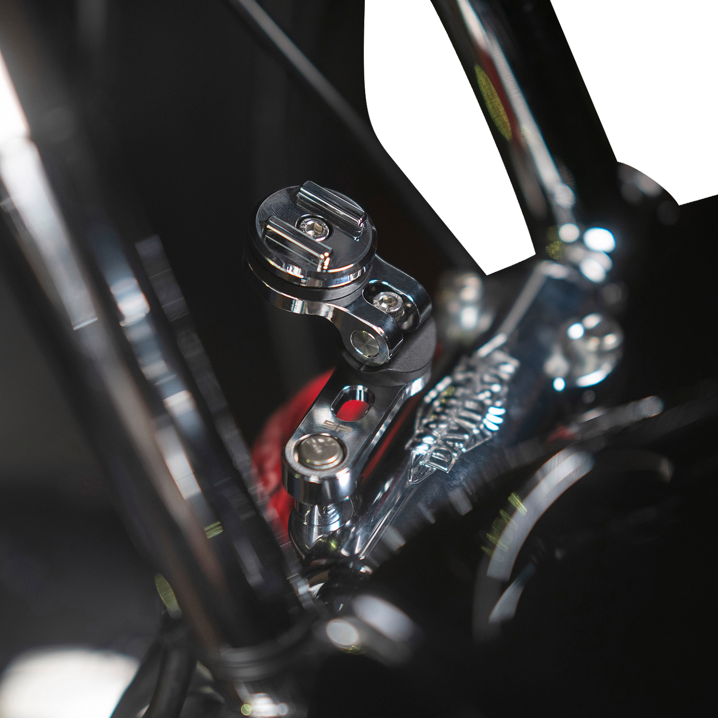 SP CONNECT Phone Mount - Pro - Handlebar Clamp - Chrome 53238 - Howling Moto