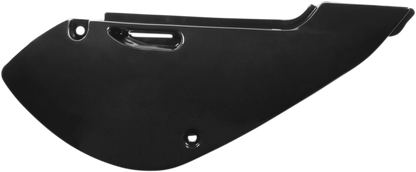 Acerbis black side panels for motorcycle body, featuring sleek black design and precise fit, compatible with Acerbis models.