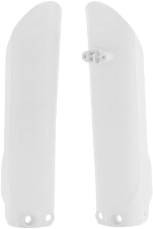 ACERBIS Lower Fork Covers for Inverted Forks - White 2686000002 - Howling Moto