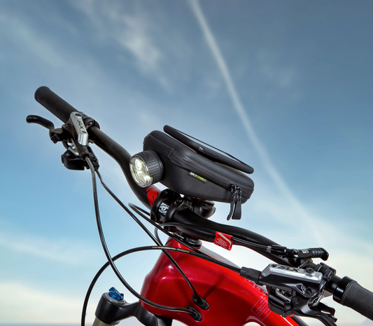 Bill's Exhausts SP CONNECT All-Round LED Light for phones, 200 lumens, compact and bright illumination device.