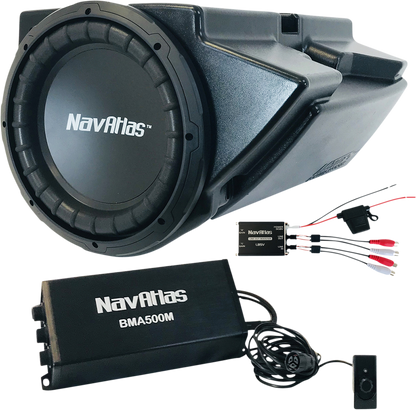 NAVATLAS Subwoofer Kit - 10" NRZ10BPK - Howling Moto