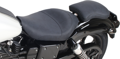Bill's Exhausts SADDLEMEN contoured brushed S3 pad seat for motorcycles, 9-inch size with ergonomic design.