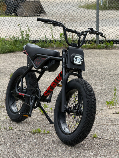 Strike Spyder 500W Electric Fat Tire Bike | 48V 13Ah, 20mph