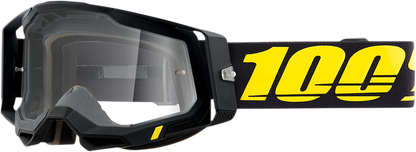100% Racecraft 2 Goggles - Arbis - Clear 50121-101-06 - Howling Moto