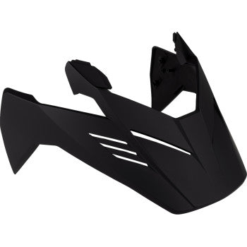 Bill's Exhausts ICON Elsinore™ Peak helmet in Rubatone Black, size XL to 3XL, with a sleek black matte finish and modern design.