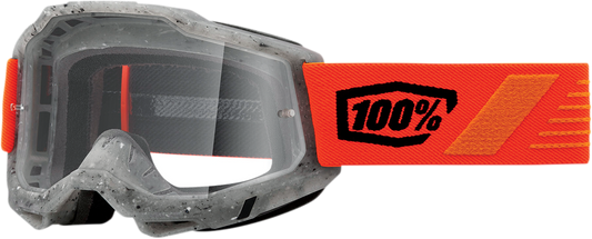 100% Accuri 2 Goggles - Schrute - Clear 50013-00017 - Howling Moto