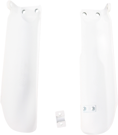 ACERBIS Lower Fork Covers for Inverted Forks - White 2253020002 - Howling Moto