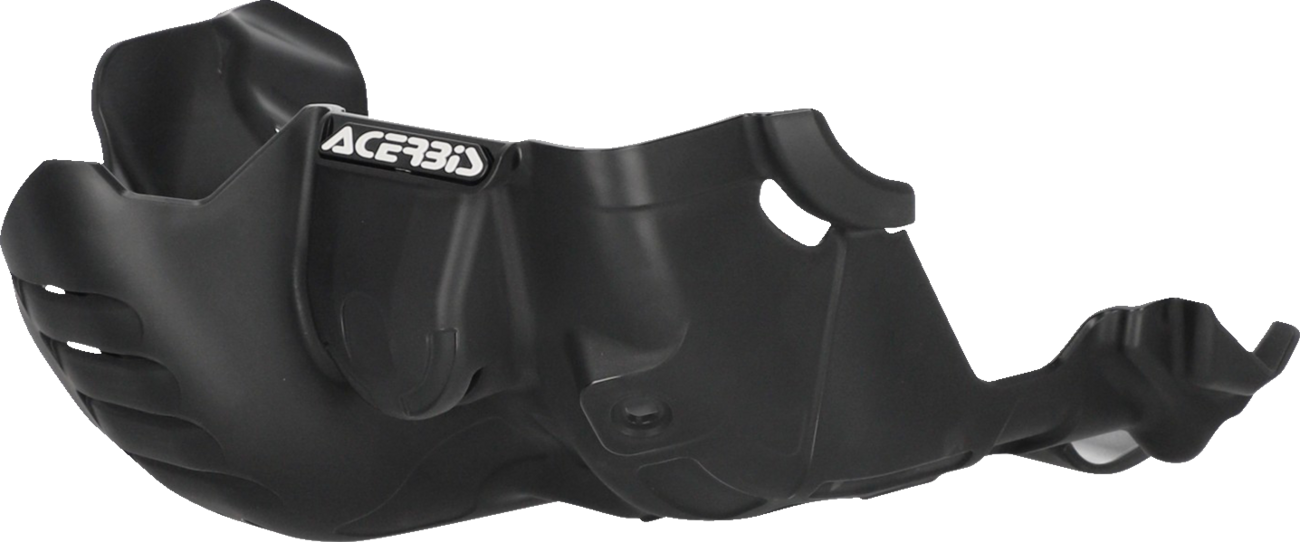 ACERBIS black skid plate for Yamaha Tenere 700 2021-2022, motorcycle body protection part with brand details.
