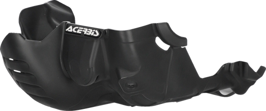 ACERBIS black skid plate for Yamaha Tenere 700 2021-2022, motorcycle body protection part with brand details.