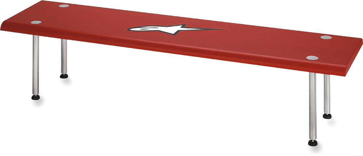 Alpinestars Bench 710315 protective gear with black padding and straps, designed for motorcycle safety and durability.