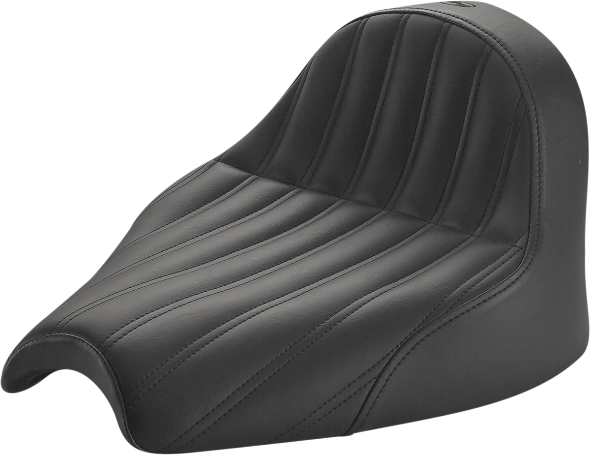 SADDLEMEN Knuckle Solo Seat - Black - Chief 2022  I21-04-0023 - Howling Moto