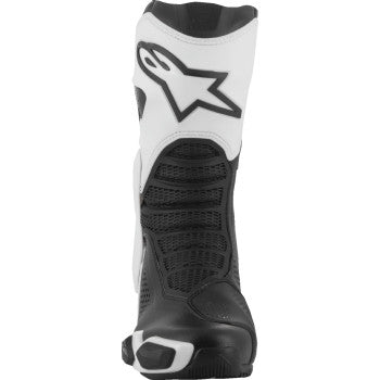 ALPINESTARS SMX-6 V3 Vented Boots - Black/White - US 12.5/EU 48 2223225-21-48 - Howling Moto