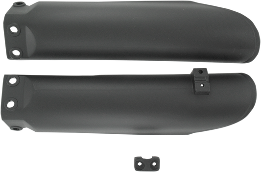 ACERBIS Lower Fork Covers for Inverted Forks - Black 2253090001 - Howling Moto