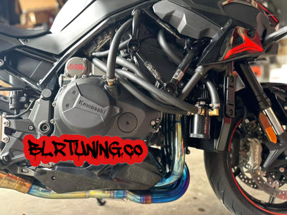 KAWASAKI ZH2 AIR OIL SEPARATOR 3 PORT CATCH CAN - Howling Moto